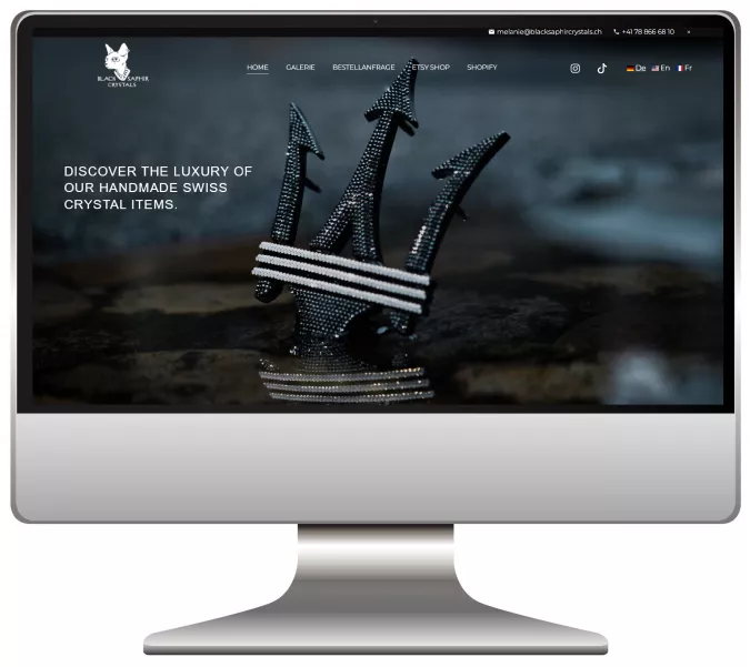 Website blacksaphircrystals.ch