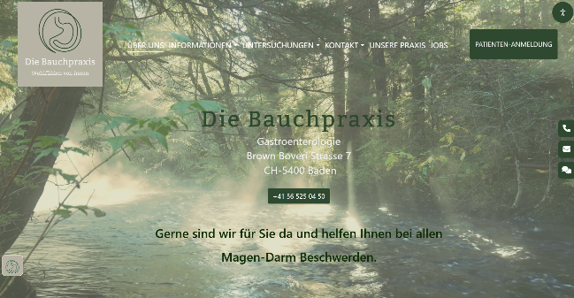 Website Die Bauchpraxis