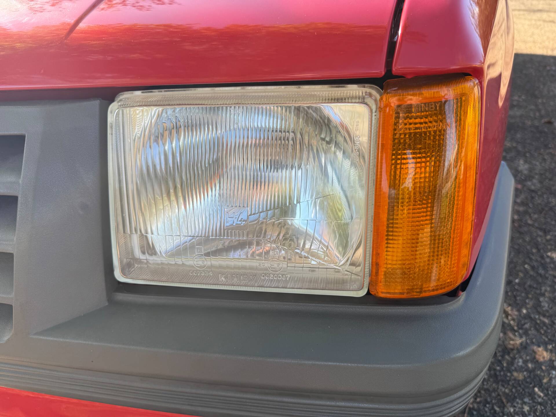 Originaler Kinby-Scheinwerfer mit Blinker links